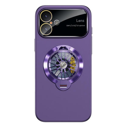 Glaze PC Camera Window Gyro Kickstand Magnetic Phone Case, For iPhone 17 Pro Max, For iPhone 17 Pro, For iPhone 17