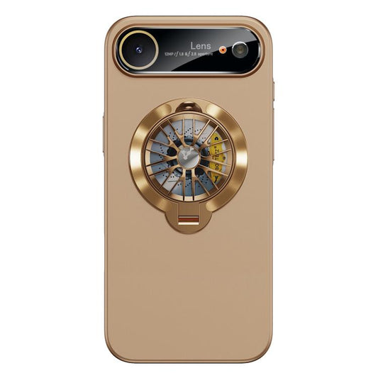 Glaze PC Camera Window Gyro Kickstand Magnetic Phone Case, For iPhone Air, For iPhone 16 Pro Max, For iPhone 16 Pro