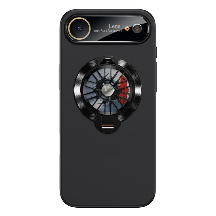 Glaze PC Camera Window Gyro Kickstand Magnetic Phone Case, For iPhone Air, For iPhone 16 Pro Max, For iPhone 16 Pro