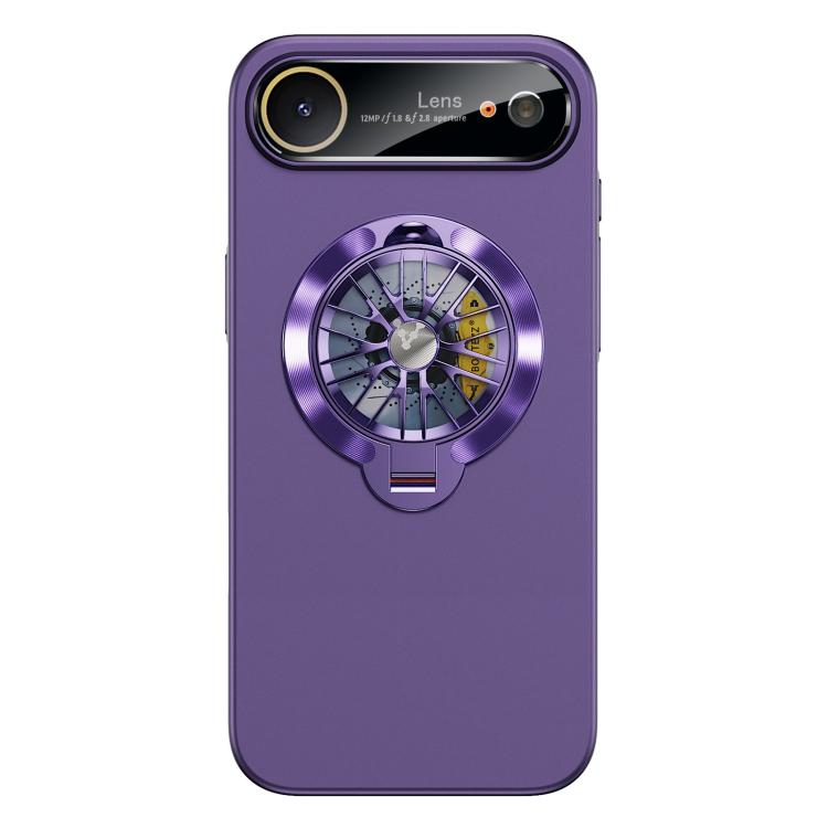 Glaze PC Camera Window Gyro Kickstand Magnetic Phone Case, For iPhone Air, For iPhone 16 Pro Max, For iPhone 16 Pro