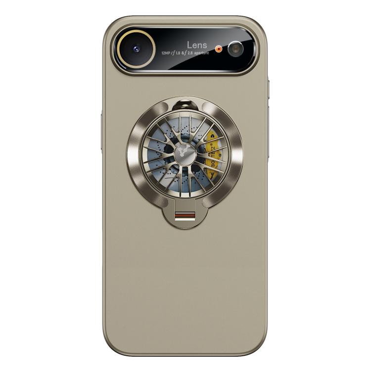 Glaze PC Camera Window Gyro Kickstand Magnetic Phone Case, For iPhone Air, For iPhone 16 Pro Max, For iPhone 16 Pro