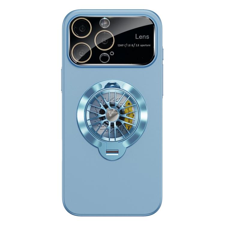 Glaze PC Camera Window Gyro Kickstand Magnetic Phone Case, For iPhone 15 Pro, For iPhone 15 Plus, For iPhone 15