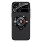 Glaze PC Camera Window Gyro Kickstand Magnetic Phone Case, For iPhone 15 Pro, For iPhone 15 Plus, For iPhone 15