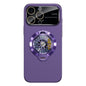 Glaze PC Camera Window Gyro Kickstand Magnetic Phone Case, For iPhone 15 Pro, For iPhone 15 Plus, For iPhone 15