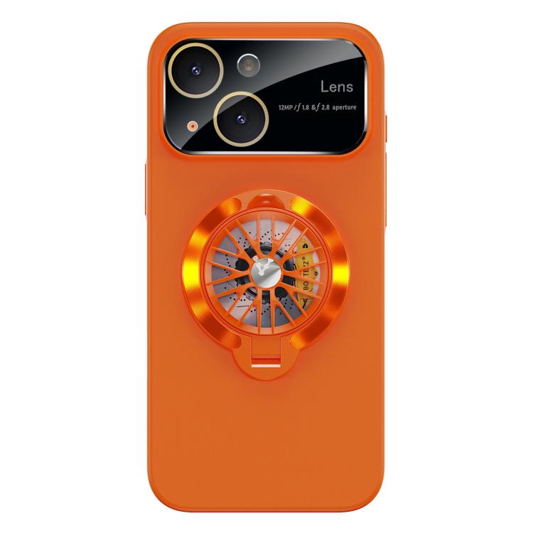 Glaze PC Camera Window Gyro Kickstand Magnetic Phone Case, For iPhone 15 Pro, For iPhone 15 Plus, For iPhone 15