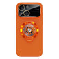 Glaze PC Camera Window Gyro Kickstand Magnetic Phone Case, For iPhone 15 Pro, For iPhone 15 Plus, For iPhone 15