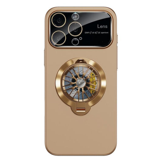 Glaze PC Camera Window Gyro Kickstand Magnetic Phone Case, For iPhone 14 Pro Max, For iPhone 13 Pro Max, For iPhone 13 Pro
