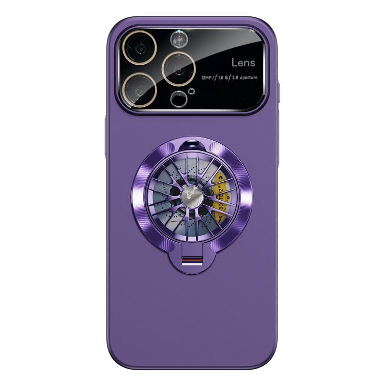 Glaze PC Camera Window Gyro Kickstand Magnetic Phone Case, For iPhone 14 Pro Max, For iPhone 13 Pro Max, For iPhone 13 Pro