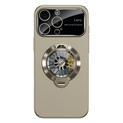 Glaze PC Camera Window Gyro Kickstand Magnetic Phone Case, For iPhone 14 Pro Max, For iPhone 13 Pro Max, For iPhone 13 Pro