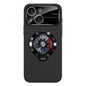 Glaze PC Camera Window Gyro Kickstand Magnetic Phone Case, For iPhone 15 Pro, For iPhone 15 Plus, For iPhone 15