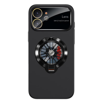 Glaze PC Camera Window Gyro Kickstand Magnetic Phone Case, For iPhone 13, For iPhone 12, For iPhone 12 Pro Max