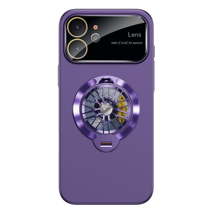 Glaze PC Camera Window Gyro Kickstand Magnetic Phone Case, For iPhone 13, For iPhone 12, For iPhone 12 Pro Max