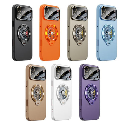 Glaze PC Camera Window Gyro Kickstand Magnetic Phone Case, For iPhone 17 Pro Max, For iPhone 17 Pro, For iPhone 17