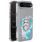 Embroidered Graffiti Vegan Leather Shield Electroplated Magnetic Phone Case, For iPhone 17 Pro Max, For iPhone 17 Pro, For iPhone 17, For iPhone Air, For iPhone 16 Pro Max, For iPhone 16 Pro