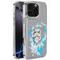 Embroidered Graffiti Vegan Leather Shield Electroplated Magnetic Phone Case, For iPhone 17 Pro Max, For iPhone 17 Pro, For iPhone 17, For iPhone Air, For iPhone 16 Pro Max, For iPhone 16 Pro