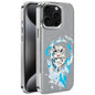 Embroidered Graffiti Vegan Leather Shield Electroplated Magnetic Phone Case, For iPhone 16 Plus, For iPhone 16, For iPhone 15 Pro Max, For iPhone 15 Pro, For iPhone 15 Plus, For iPhone 15