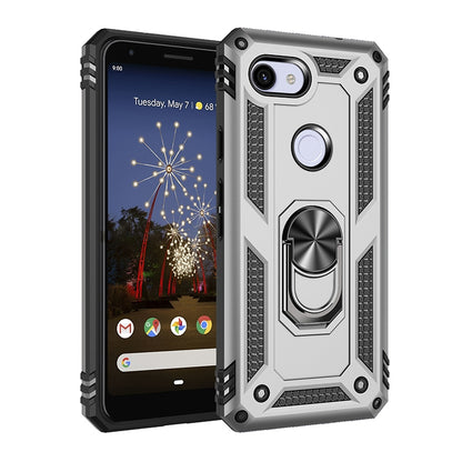 Shockproof TPU + PC Protective Case with 360 Degree Rotating Holder