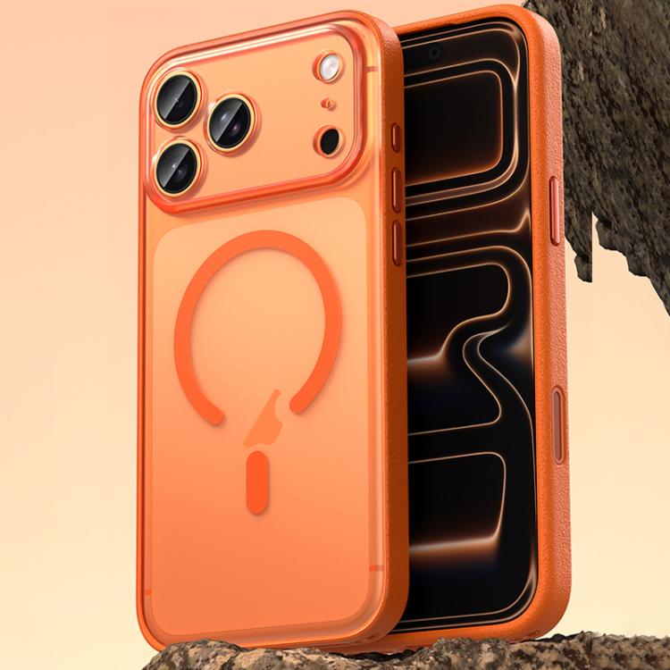 Vegan Leather Magnetic Phone Case, For iPhone 17 Pro Max, For iPhone 17 Pro, For iPhone 17