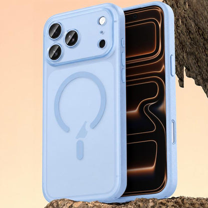 Vegan Leather Magnetic Phone Case, For iPhone 17 Pro, For iPhone 17