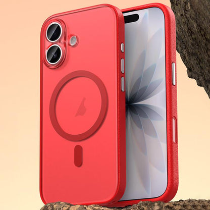 Vegan Leather Magnetic Phone Case, For iPhone 17 Pro Max, For iPhone 17 Pro, For iPhone 17
