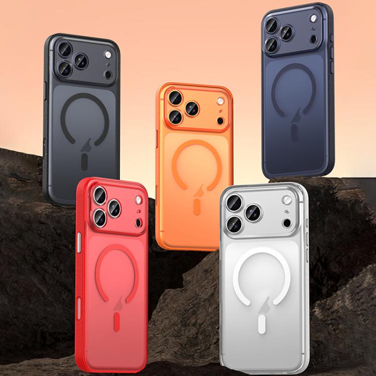 Vegan Leather Magnetic Phone Case, For iPhone 17 Pro, For iPhone 17
