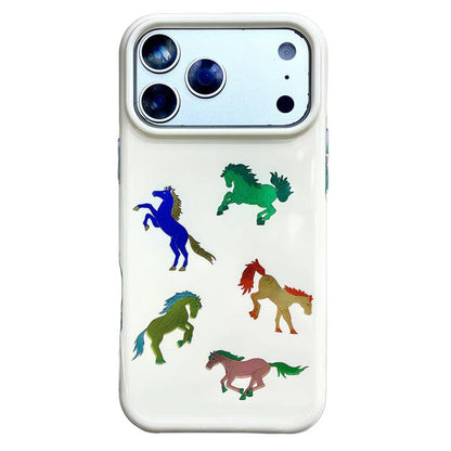 Rounded Edge IMD Pattern TPU Phone Case, For iPhone 17 Pro Max