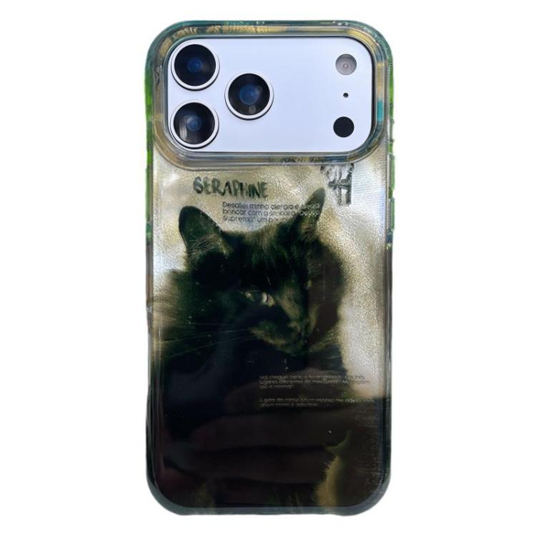 Rounded Edge IMD Pattern TPU Phone Case, For iPhone 17 Pro