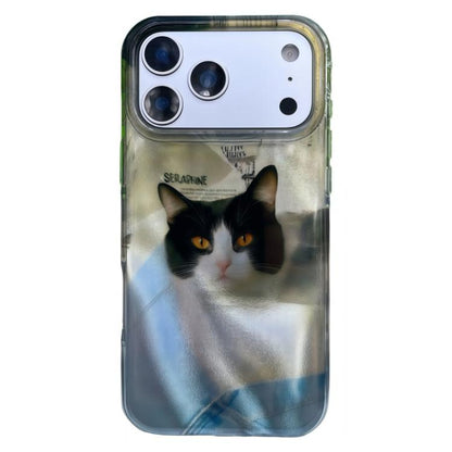 Rounded Edge IMD Pattern TPU Phone Case, For iPhone 17 Pro