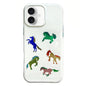Rounded Edge IMD Pattern TPU Phone Case, For iPhone 17