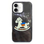 Rounded Edge IMD Pattern TPU Phone Case, For iPhone 17