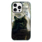 Rounded Edge IMD Pattern TPU Phone Case, For iPhone 16 Pro