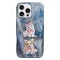 Rounded Edge IMD Pattern TPU Phone Case, For iPhone 16 Pro