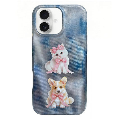 Rounded Edge IMD Pattern TPU Phone Case, For iPhone 16