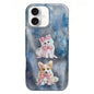 Rounded Edge IMD Pattern TPU Phone Case, For iPhone 16