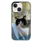 Rounded Edge IMD Pattern TPU Phone Case, For iPhone 15