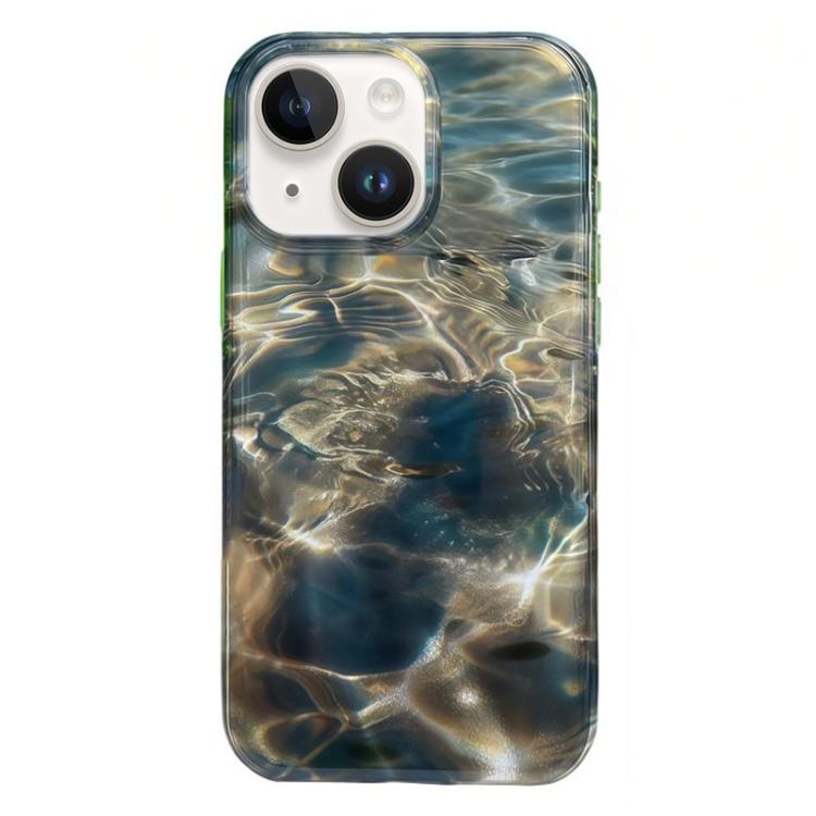 Rounded Edge IMD Pattern TPU Phone Case, For iPhone 14
