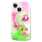 Rounded Edge IMD Pattern TPU Phone Case, For iPhone 14