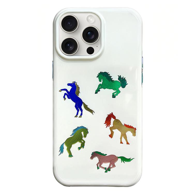 Rounded Edge IMD Pattern TPU Phone Case, For iPhone 13 Pro