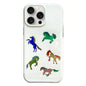 Rounded Edge IMD Pattern TPU Phone Case, For iPhone 13 Pro Max