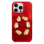 Rounded Edge IMD Pattern TPU Phone Case, For iPhone 13 Pro Max
