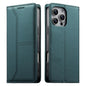Stitched Line Magnetic RFID Vegan Leather Phone Case, For iPhone Air, For iPhone 16 Pro Max, For iPhone 16 Pro, For iPhone 16 Plus
