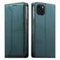 Stitched Line Magnetic RFID Vegan Leather Phone Case, For iPhone 16, For iPhone 15 Pro Max, For iPhone 15 Pro, For iPhone 15 Plus