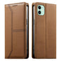 Stitched Line Magnetic RFID Vegan Leather Phone Case, For iPhone 11 Pro Max, For iPhone 11, For iPhone 11 Pro, For iPhone X / XS