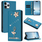 Ballet Girl Diamond Studded RFID Vegan Leather Phone Case, For iPhone 11 Pro Max, For iPhone 11, For iPhone 11 Pro