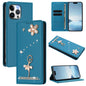 Ballet Girl Diamond Studded RFID Vegan Leather Phone Case, For iPhone 14 Pro, For iPhone 14 Pro Max, For iPhone 13 Pro Max