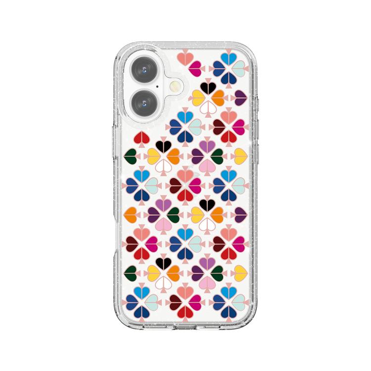 Glittering Crystal Red Heart Pattern Phone Case, For iPhone 16 Plus, For iPhone 16, For iPhone 15 Pro Max, For iPhone 15 Pro