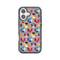 Glittering Crystal Red Heart Pattern Phone Case, For iPhone 16 Plus, For iPhone 16, For iPhone 15 Pro Max, For iPhone 15 Pro