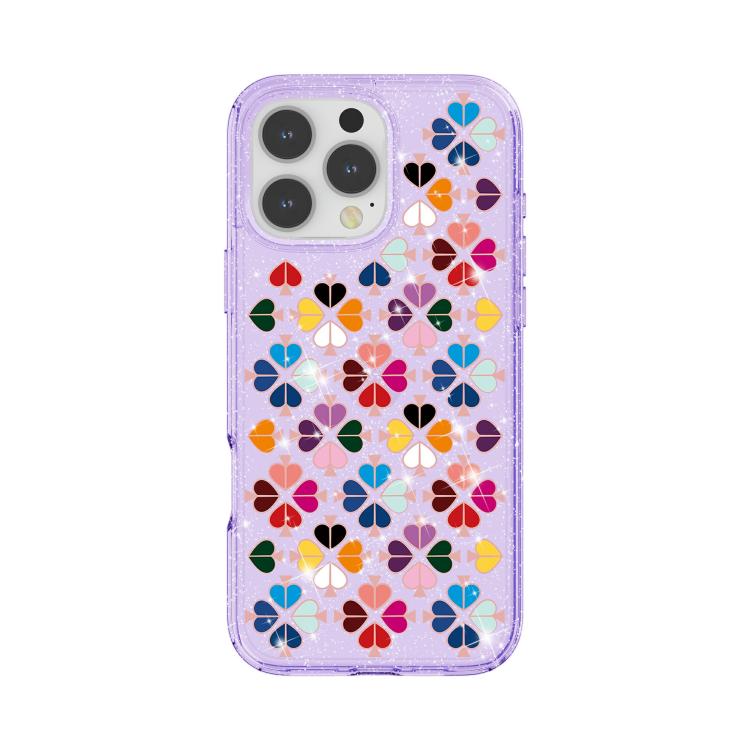 Glittering Crystal Red Heart Pattern Phone Case, For iPhone 17, For iPhone Air, For iPhone 16 Pro Max, For iPhone 16 Pro