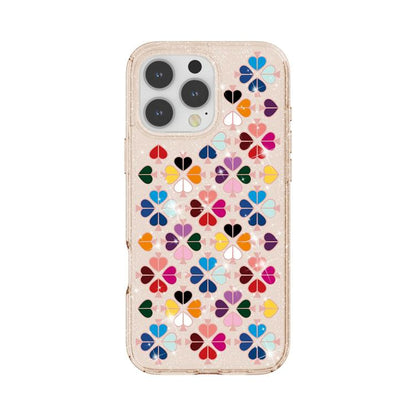Glittering Crystal Red Heart Pattern Phone Case, For iPhone 17, For iPhone Air, For iPhone 16 Pro Max, For iPhone 16 Pro