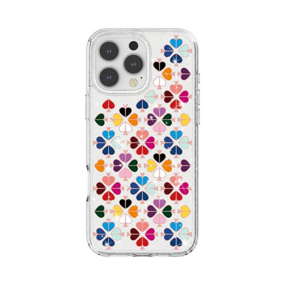 Glittering Crystal Red Heart Pattern Phone Case, For iPhone 17, For iPhone Air, For iPhone 16 Pro Max, For iPhone 16 Pro